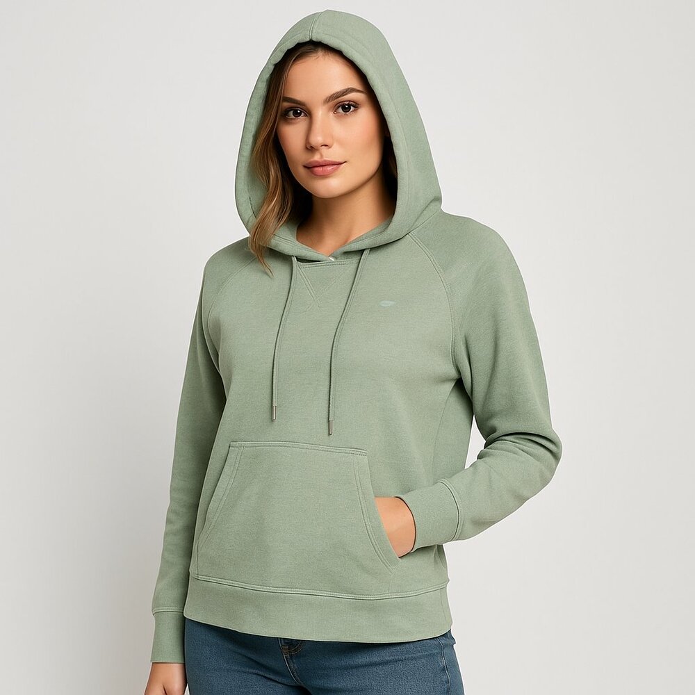 Jeans Sage (NWOT) Green Long-Sleeve Hooded Pullover Sweatshirt – Size S